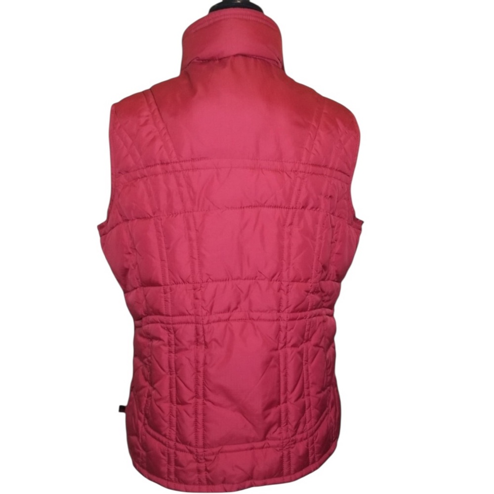 Woolrich Quilted Raspberry Vest - Size Medium - Picture 4 of 7
